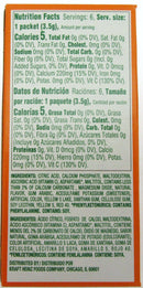 Tang Zero Sugar On-the-Go Drink Mix 6 packets 