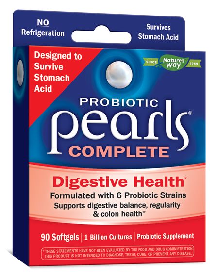 Nature's Way Probiotic Pearls Complete 90 softgels 