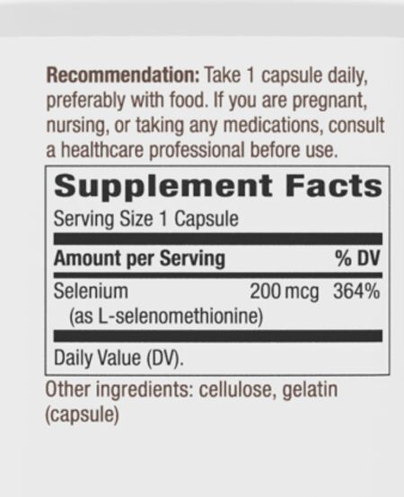 Nature's Way Selenium 100 capsules 