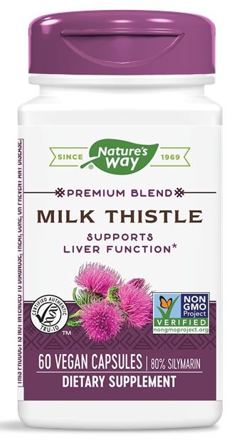 Nature's Way Milk Thistle 60 vegan capsules 