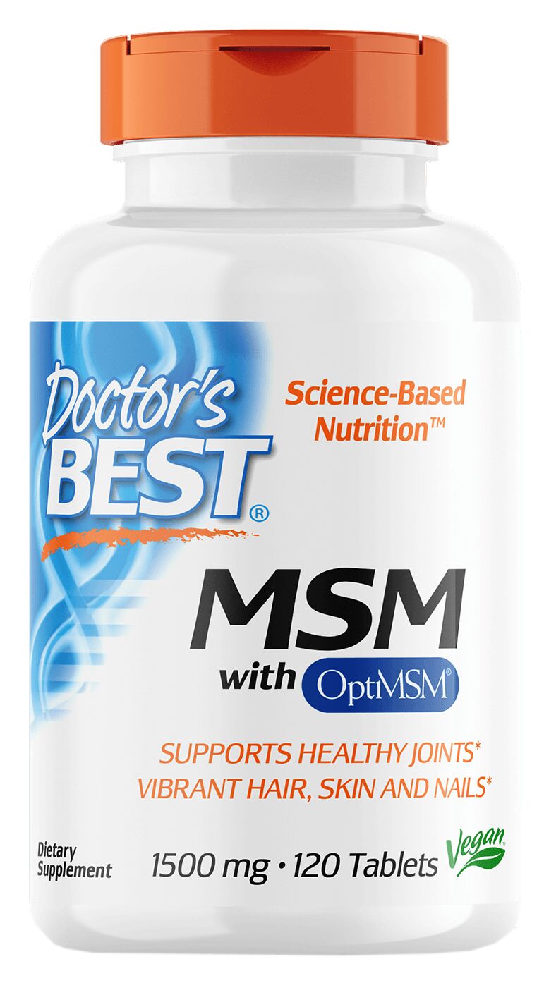 Doctor's Best MSM 120 tablets 