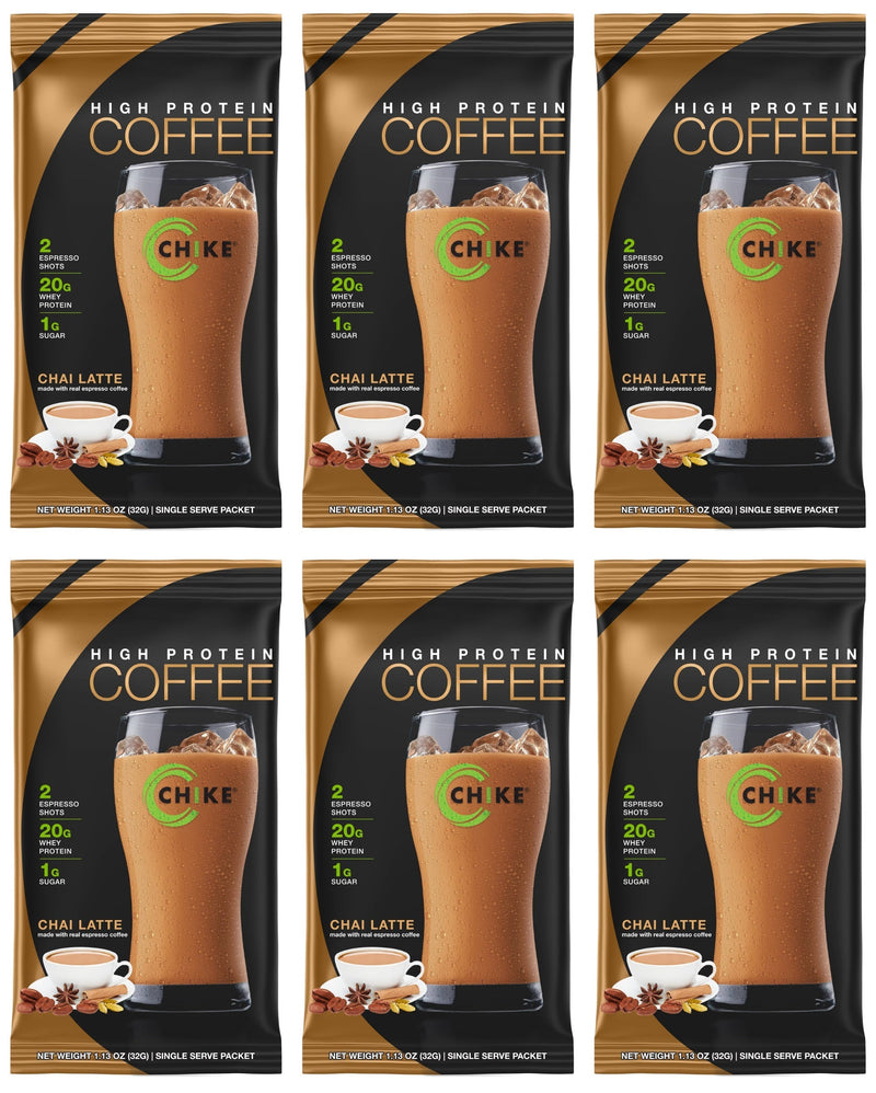 Chike Nutrition High Protein Iced Coffee Single Packets - Available in 8 Flavors! 