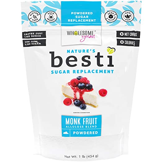 Wholesome Yum Besti Powdered Monk Fruit Allulose Blend