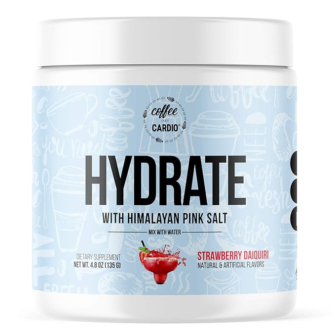 HYDRATE Electrolyte Powder by Coffee over Cardio