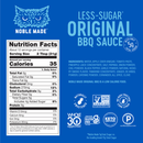Noble Made Less Sugar BBQ Sauce
