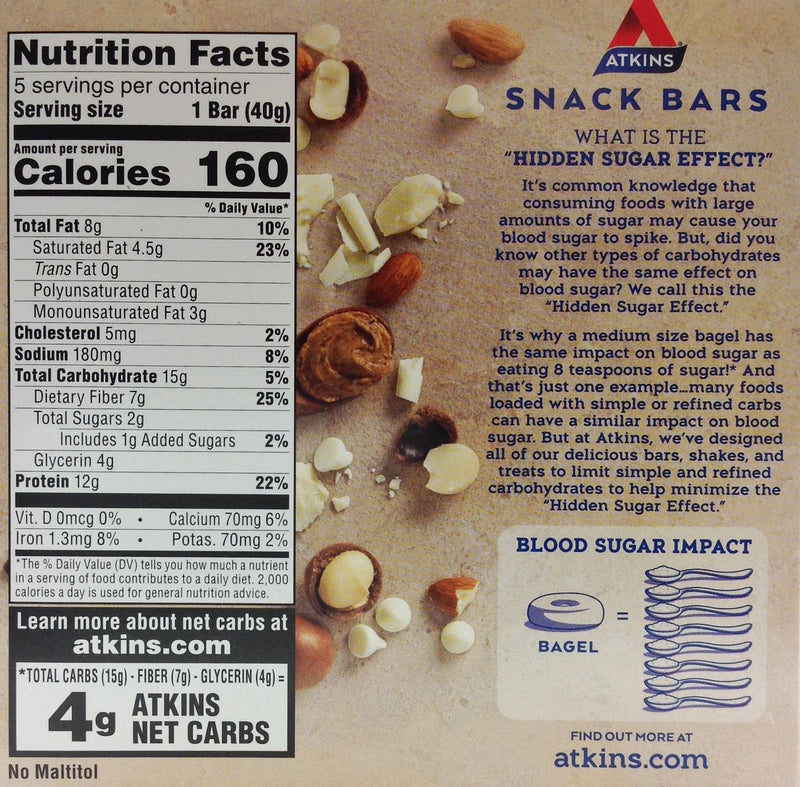 Atkins Nutritionals Snack Bars