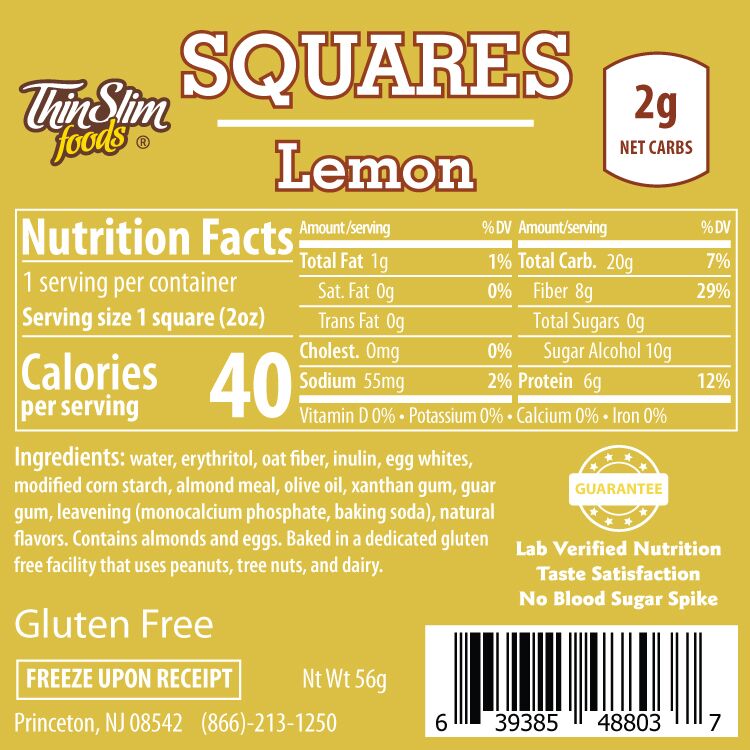 ThinSlim Foods Squares