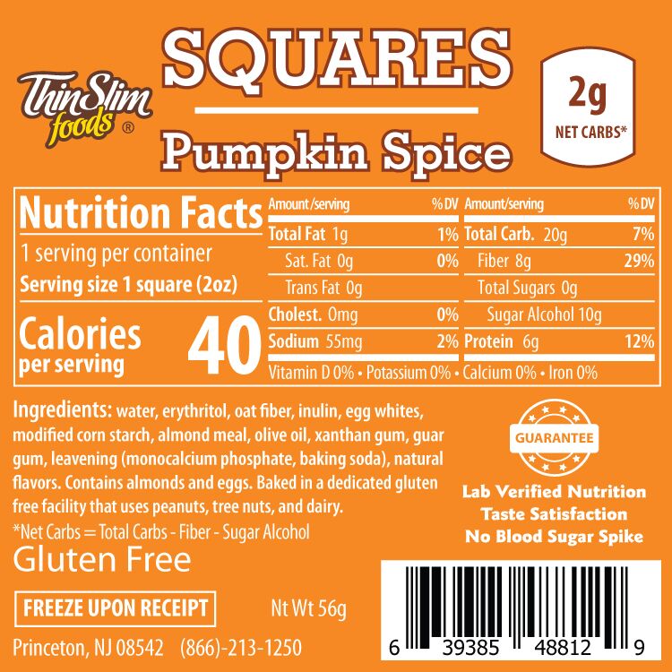 ThinSlim Foods Squares