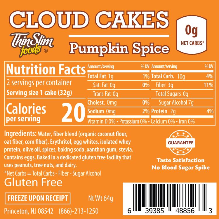 ThinSlim Foods Cloud Cakes