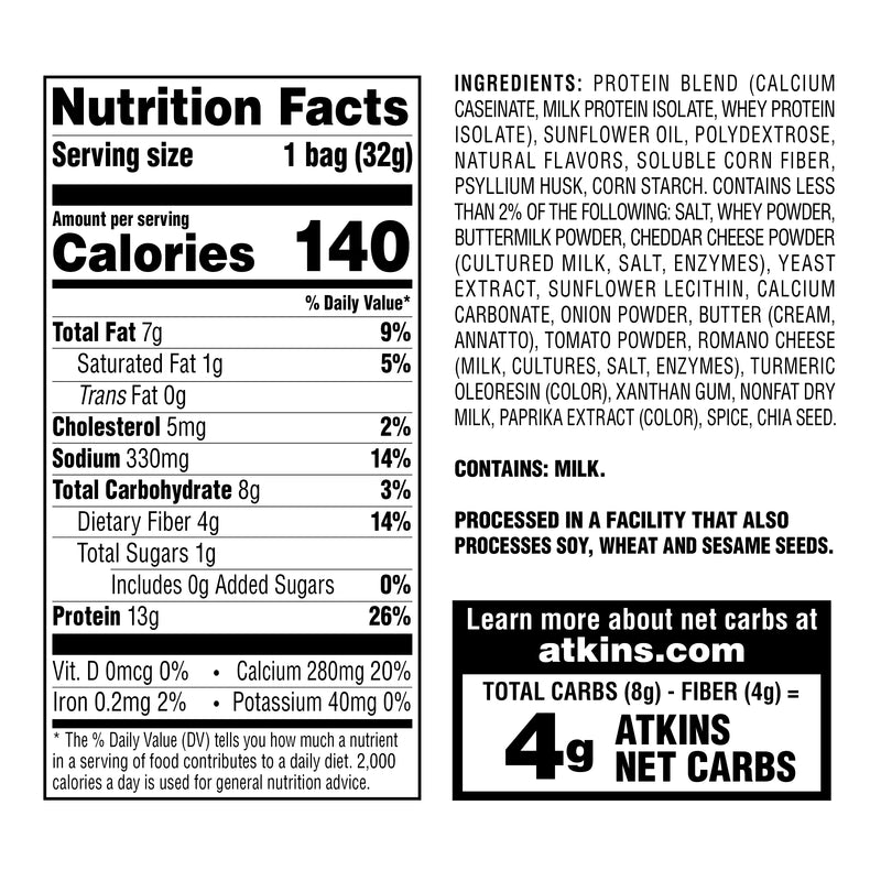 Atkins Nutritionals Protein Chips