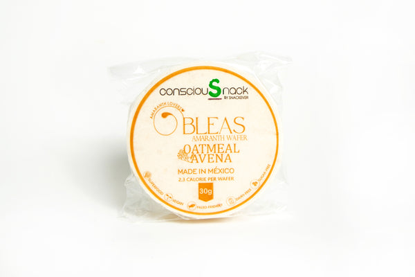 ConsciouSnack Obleas Amaranth Wafers by Snackever