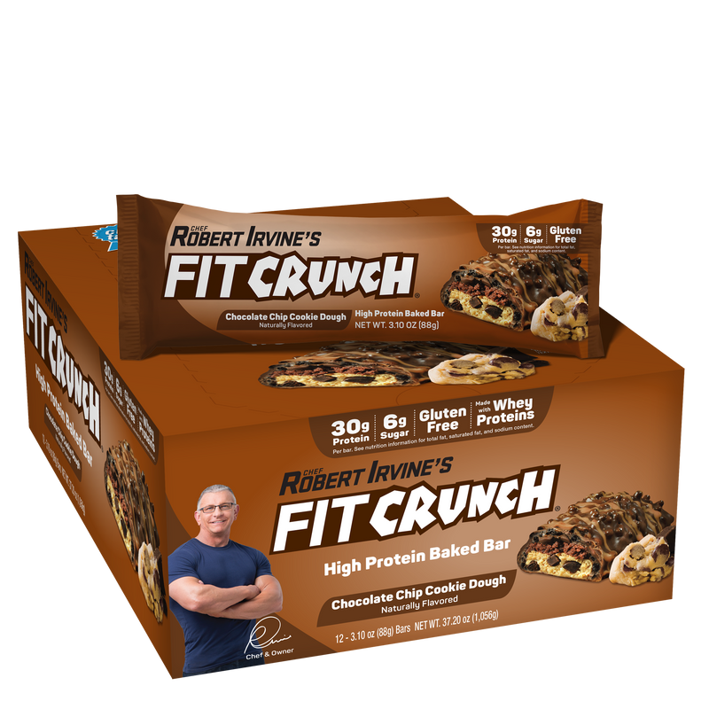 Robert Irvine's Fit Crunch Whey Protein Baked Bar