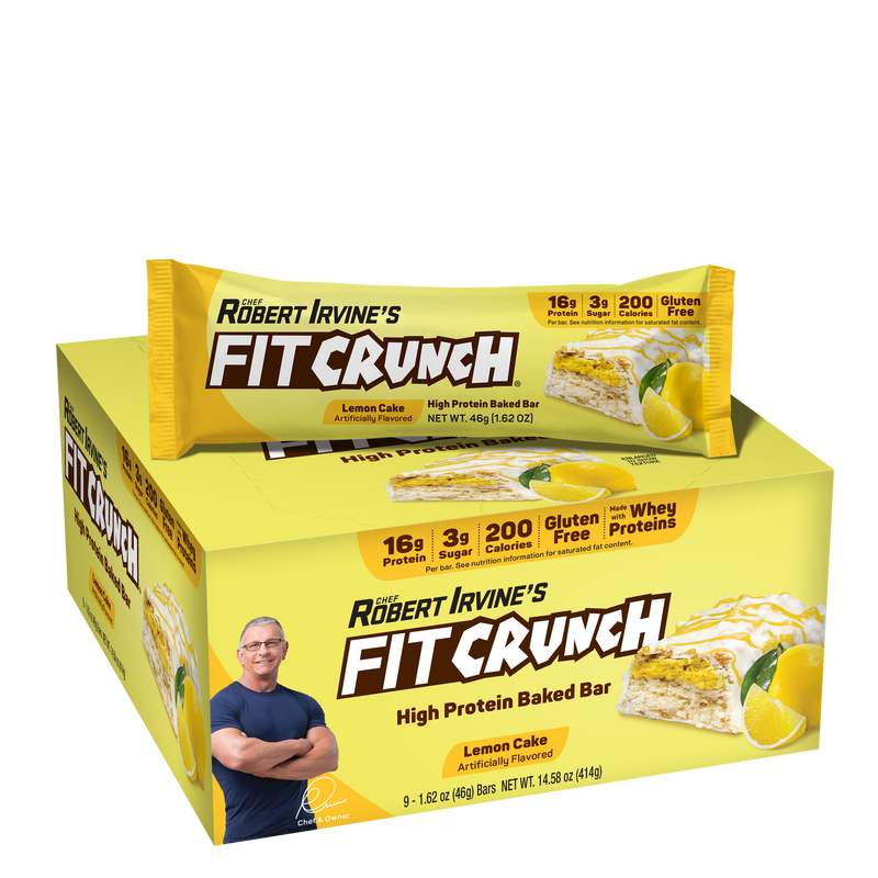 Robert Irvine's Fit Crunch Snack Size Whey Protein Baked Bar