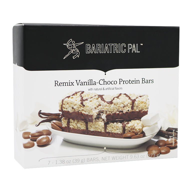 BariatricPal 15g Protein & Fiber Bars - "Remix" Vanilla Choco