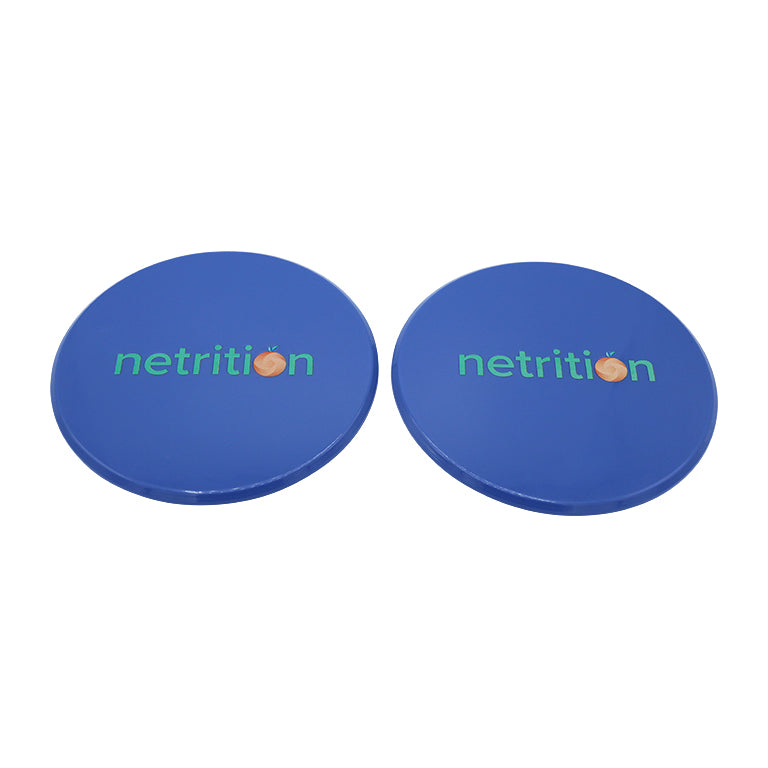 Netrition Core Sliders - Pack of 2 Dual-Sided Gliding Discs for Full Body Workout