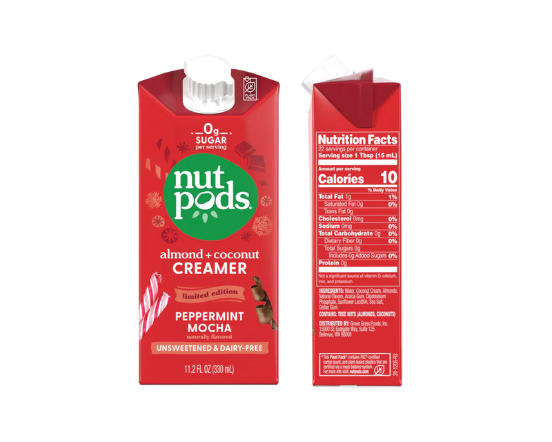 Nutpods Almond + Coconut Unsweetened Creamer