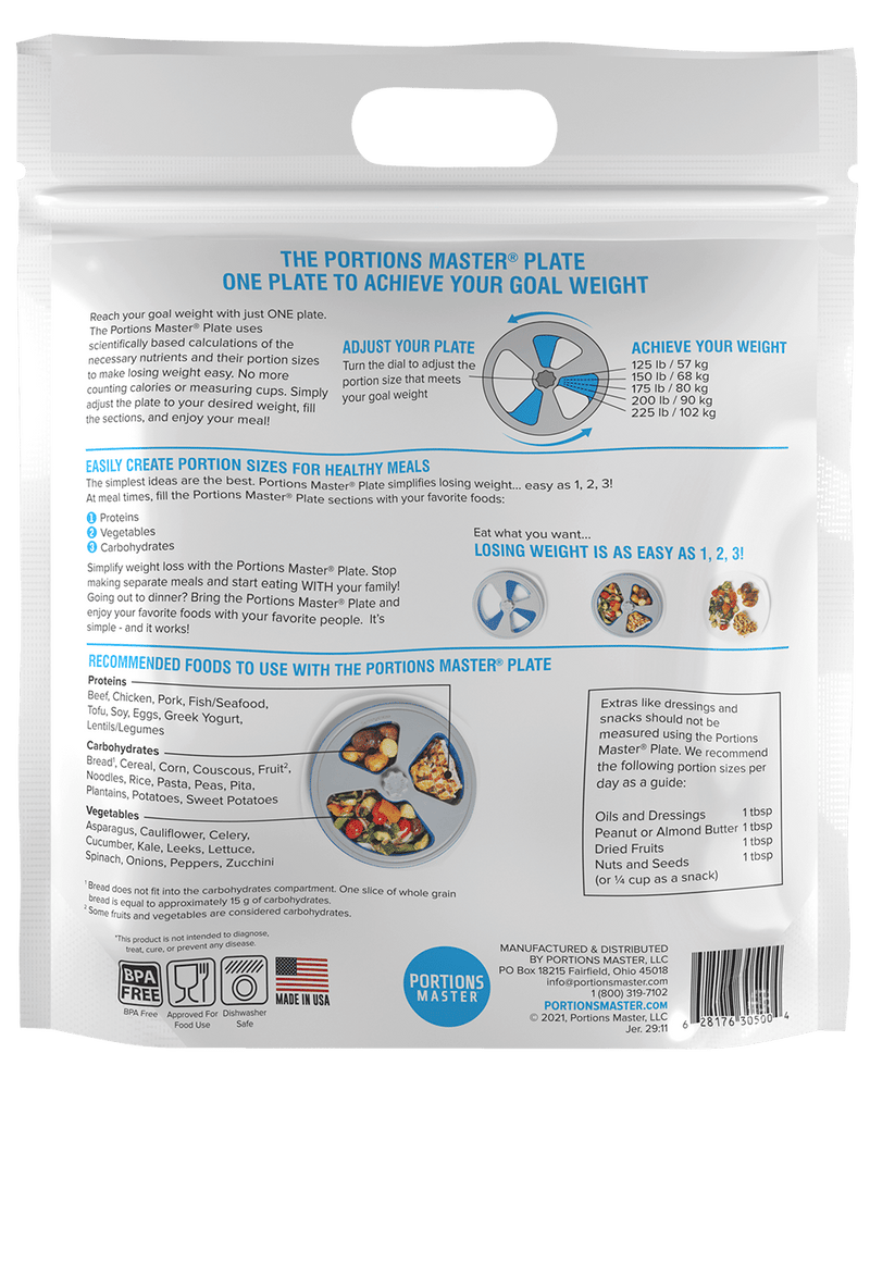 Portions Master Portion Plate 