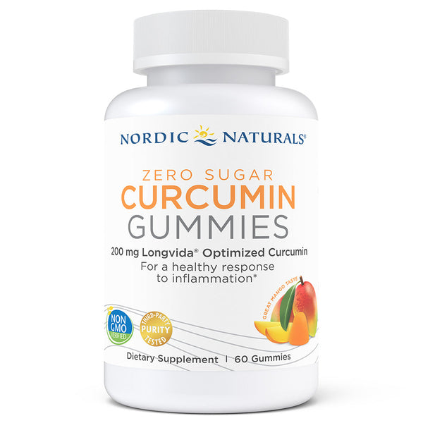 Zero Sugar Curcumin Gummies by Nordic Naturals