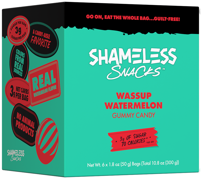 Gummy Candy by Shameless Snacks - Wassup Watermelon 