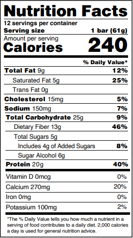 Rule1 Bar1 Crunch Bars