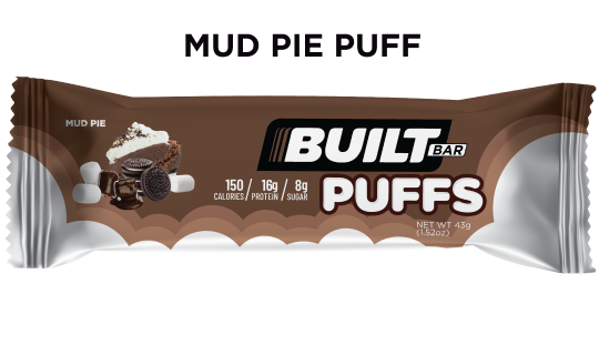 Built Bar Protein Puffs - Mud Pie 