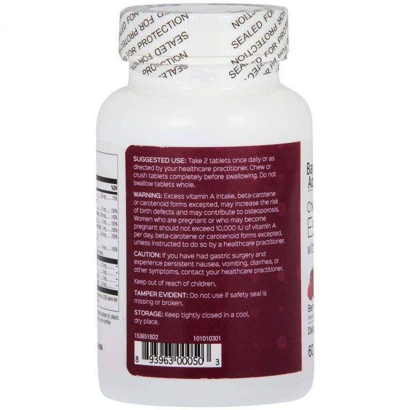 Bariatric Advantage Chewable Essential Multivitamin without Iron - Available in 2 Flavors!
