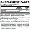 BariatricPal Magnesium Glycinate (400mg) Vegetarian Capsules - Supports Calmness & Relaxation