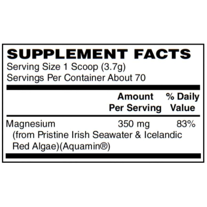 Magnesium Powder - Certified Organic Whole Food & Certified Vegan! (70 Servings) by BariatricPal