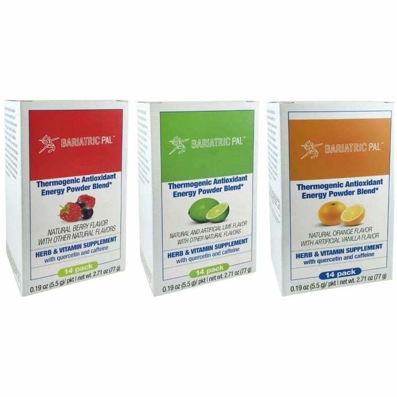 BariatricPal Thermogenic Antioxidant Energy Powder Blend - Available in 3 Flavors! 