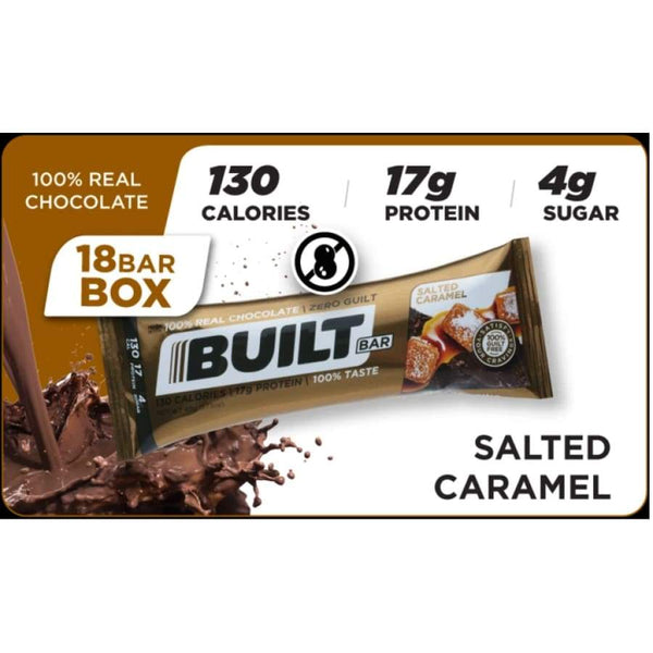 Built High Protein Bar - Salted Caramel 