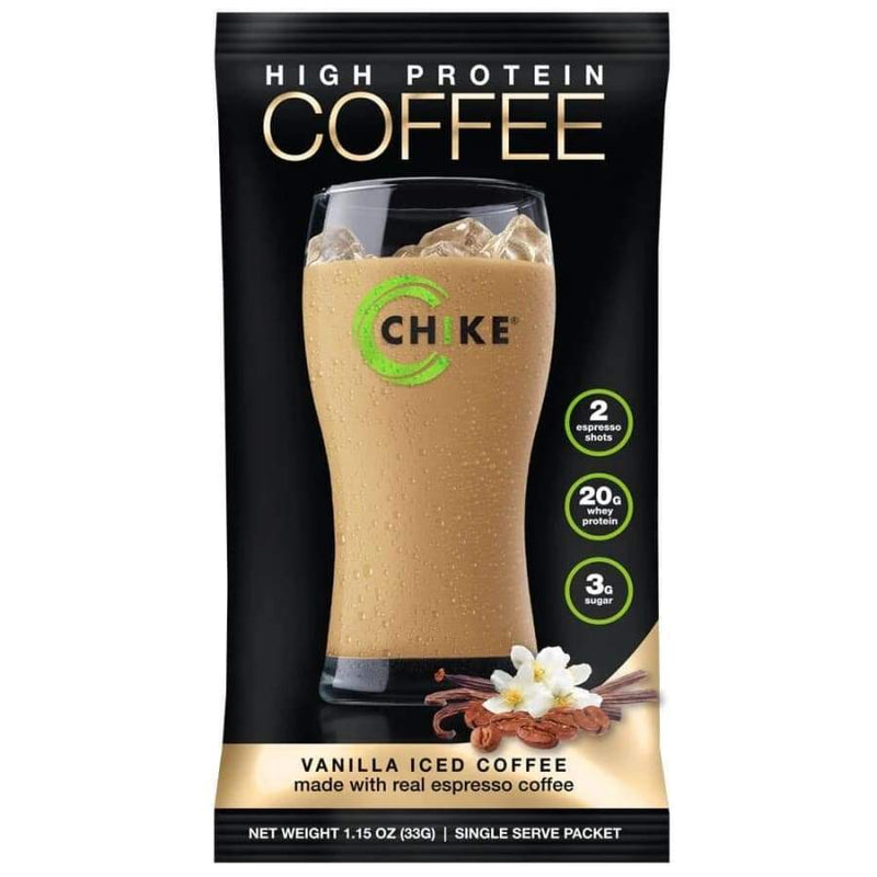 Chike Nutrition High Protein Iced Coffee Single Packets - Available in 8 Flavors! 