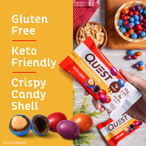 Quest Nutrition Chocolatey Peanut Coated Candies