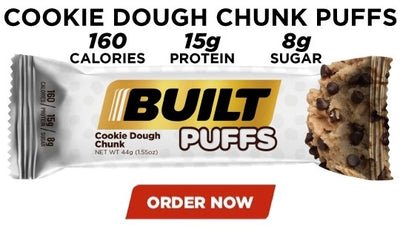 Built Bar Protein Puffs - Cookie Dough Chunk 