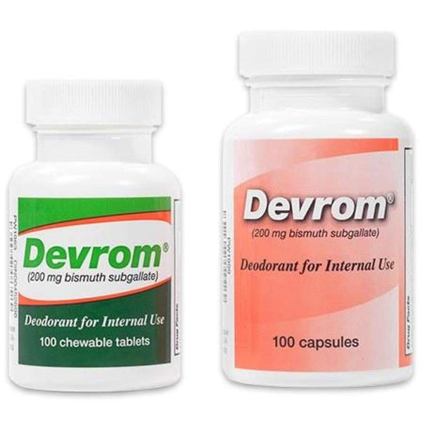 Devrom Flatulence Deodorizer and Internal Deodorant 