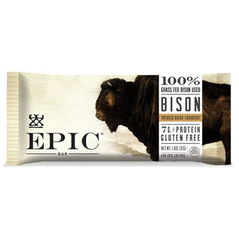 Epic Meat Bar - Bison Bacon Cranberry Bar 