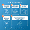 Breath & Gut Freshener Mint by NUDE - Ice Shot 