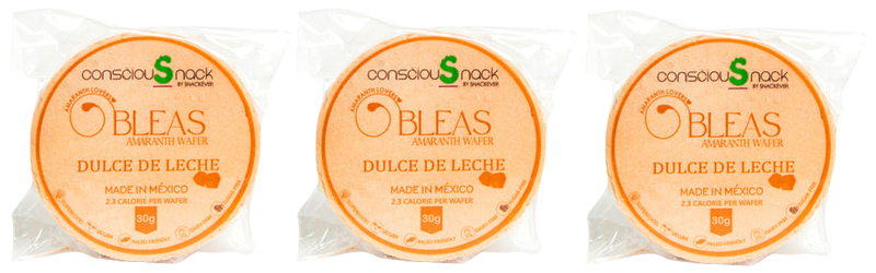 ConsciouSnack Obleas Amaranth Wafers by Snackever