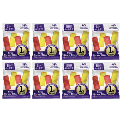 Project 7 Low Sugar Sour Straw Bites 1.8 oz 