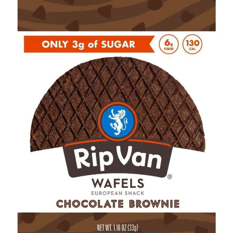 Rip Van Wafels - Chocolate Brownie (Low-Sugar) 