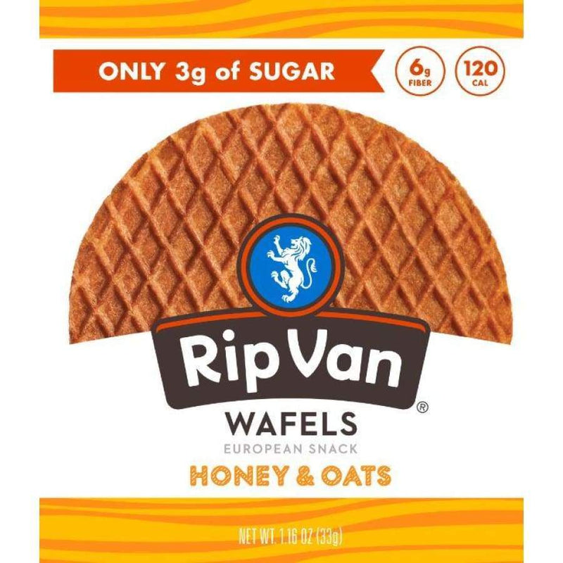 Rip Van Wafels - Honey and Oats (Low-Sugar) 