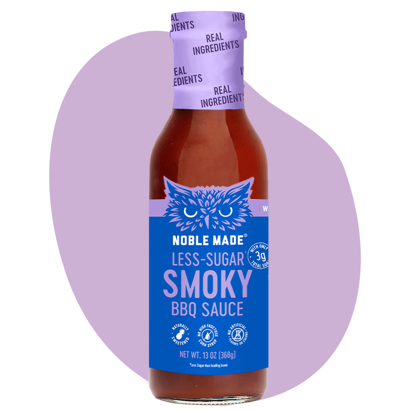 Noble Made Less Sugar BBQ Sauce