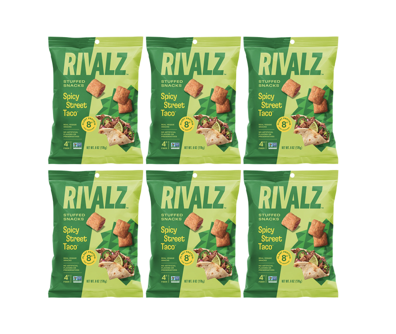 Stuffed Protein Snacks by Rivalz Snacks - Spicy Street Taco