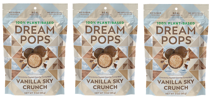 Dream Pops Candy Crunch - 100% Plant-Based