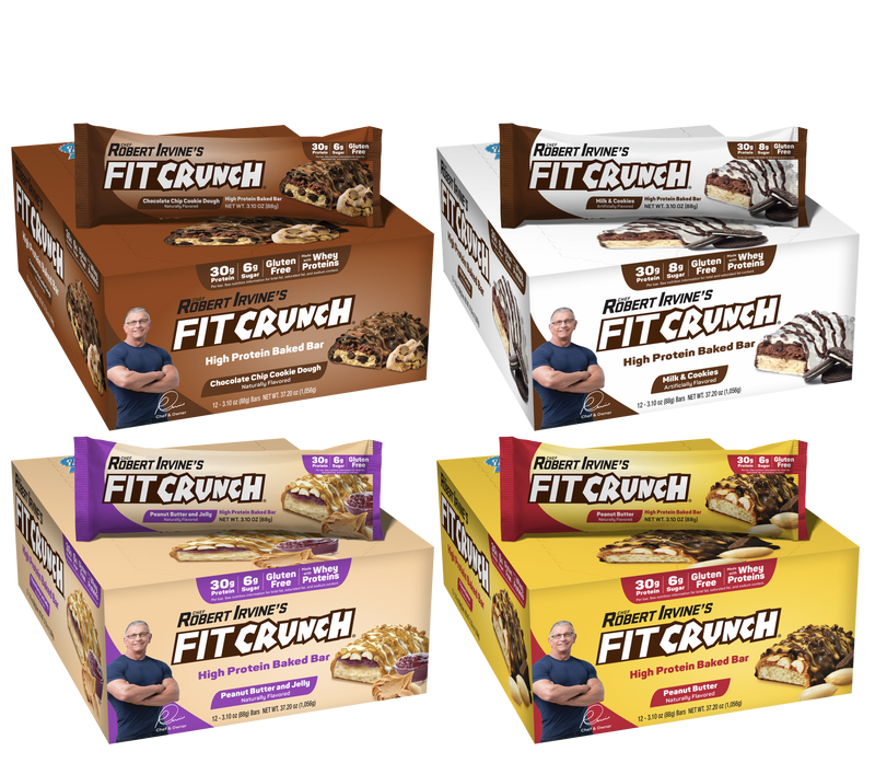 Robert Irvine's Fit Crunch Whey Protein Baked Bar